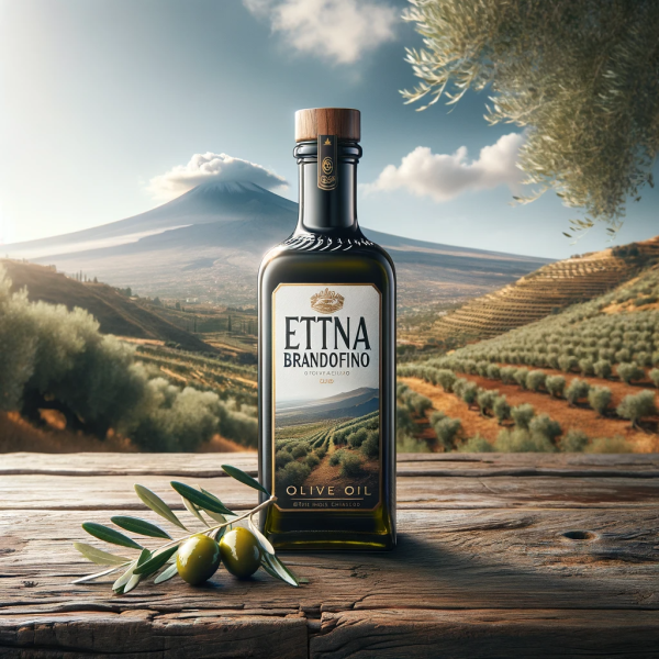 Olio d'Oliva Extravergine "Etna Brandofino" 100 ml - Sapore Autentico della Sicilia